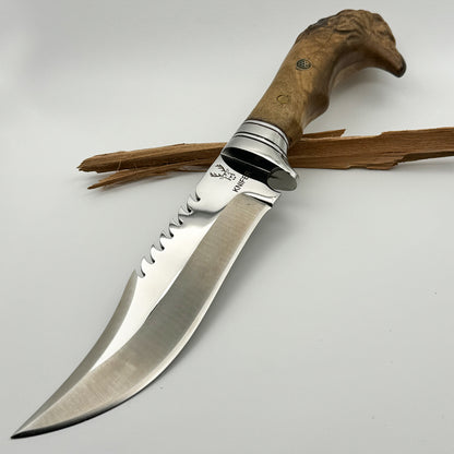 Animal Head Hunting Knife